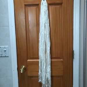 Super Soft White scarf